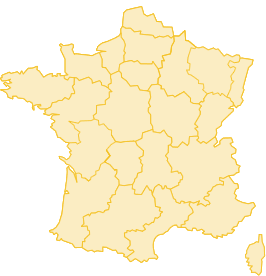 carte des regions de france