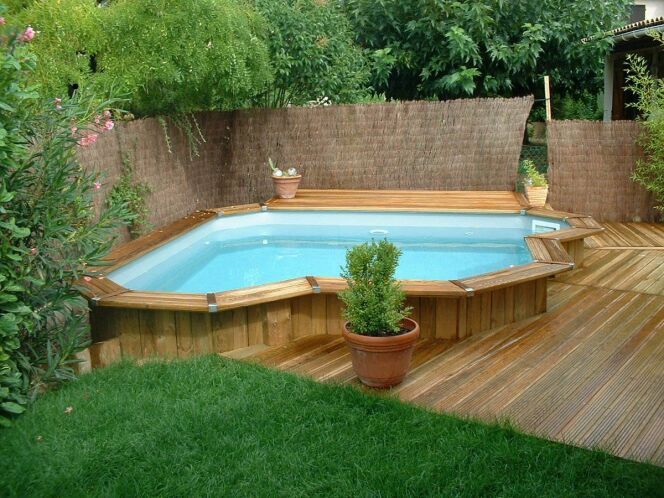 jolie piscine rectangulaire en bois prix
