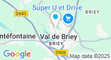 Plan Carte Piscine de Briey