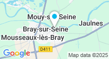 Plan Carte Piscine de Bray-sur-Seine