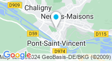 Plan Carte Piscine Moselle-et-Madon à Neuves-Maisons