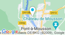 Plan Carte Piscine de Pont à Mousson