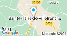 Plan Carte Piscine à St Hilaire de Villefranche