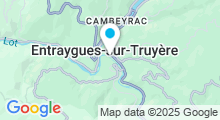 Plan Carte Piscine à Entraygues sur Truyère