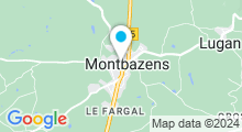 Plan Carte Piscine à Montbazens