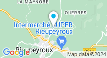 Plan Carte Piscine à Rieupeyroux