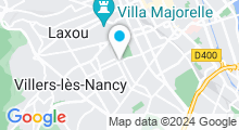 Plan Carte Piscine Olympique Louison Bobet à Nancy