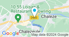 Plan Carte Piscine Besançon de Chalezeule
