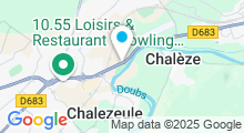 Plan Carte Piscine Besançon de Chalezeule