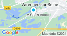 Plan Carte Base de loisirs de Varennes-sur-Seine