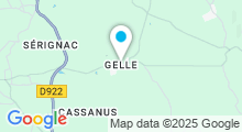 Plan Carte Piscine Gelles à Causse et Diège