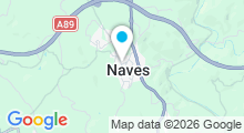 Plan Carte Piscine &agrave; Naves - ferm&eacute;e