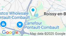 Plan Carte Piscine Le Nautil à Pontault-Combault