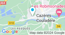 Plan Carte Piscine à Cazères-sur-Garonne