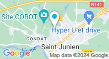 Plan Carte Piscine Aiga Bluia - Eau Bleue à Saint Junien