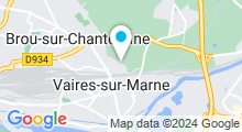 Plan Carte Piscine de Vaires-sur Marne