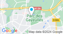 Plan Carte Piscine Gayeulles à Rennes