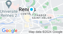 Plan Carte Piscine Saint-Georges à Rennes