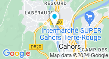 Plan Carte Piscine de la Croix de Fer à Cahors - fermée