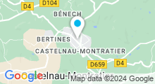 Plan Carte Piscine à Castelnau Montratier