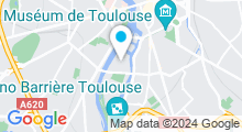 Plan Carte Piscine du Parc des Sports Nakache de Toulouse