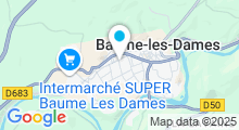 Plan Carte Piscine de Baume-les-Dames