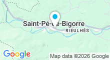 Plan Carte Piscine &agrave; Saint Pe de Bigorre - ferm&eacute;e