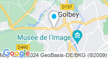Plan Carte Piscine Germain Creuse à Golbey