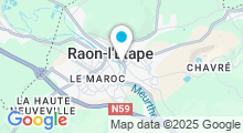 Plan Carte Piscine de Raon l'Etape