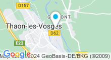 Plan Carte Piscine de Thaon les Vosges