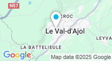 Plan Carte Piscine du Val d'Ajol 