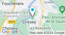 Plan Carte Aquaparc Isis à Dole