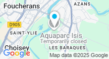 Plan Carte Aquaparc Isis à Dole