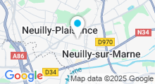 Plan Carte Piscine de Neuilly-Plaisance