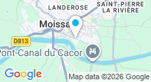 Plan Carte Piscine &agrave; Moissac