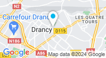 Plan Carte Stade nautique - Piscine de Drancy