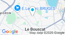 Plan Carte Piscine des Ecus au Bouscat