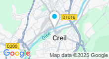 Plan Carte Piscine de Creil