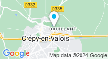 Plan Carte Piscine de Crepy en Valois - fermée