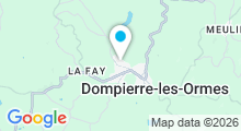 Plan Carte Espace aquatique de Dompierre-les-Ormes - ferm&eacute;e