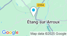 Plan Carte Piscine d'Étang-sur-Arroux