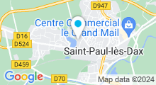 Plan Carte Piscine à Saint Paul les Dax