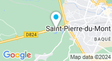 Plan Carte Base nautique du Marsan à Saint Pierre du Mont