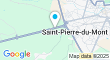 Plan Carte Base nautique du Marsan à Saint Pierre du Mont