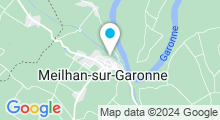 Plan Carte Piscine d'été Val de Garonne à Meilhan sur Garonne