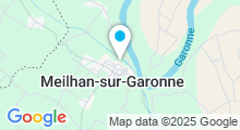 Plan Carte Piscine d'été Val de Garonne à Meilhan sur Garonne