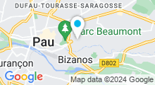 Plan Carte Stade Nautique - Piscine à Pau