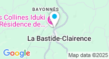 Plan Carte Piscine à La Bastide Clairence