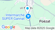 Plan Carte Piscine à Gannat