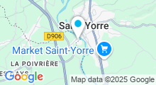 Plan Carte Piscine à St Yorre